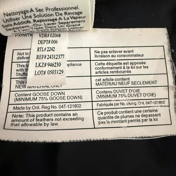 Eddie Bauer WeatherEdge Goose Down Plaid Puffer Vest Red Women's XL Outerwear - Picture 9 of 11